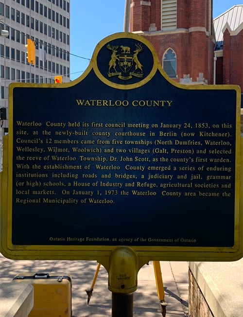 The city of Kitchener