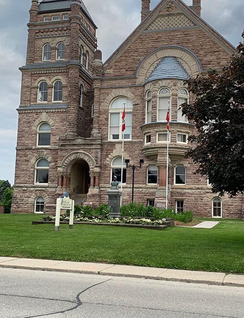The city of Woodstock